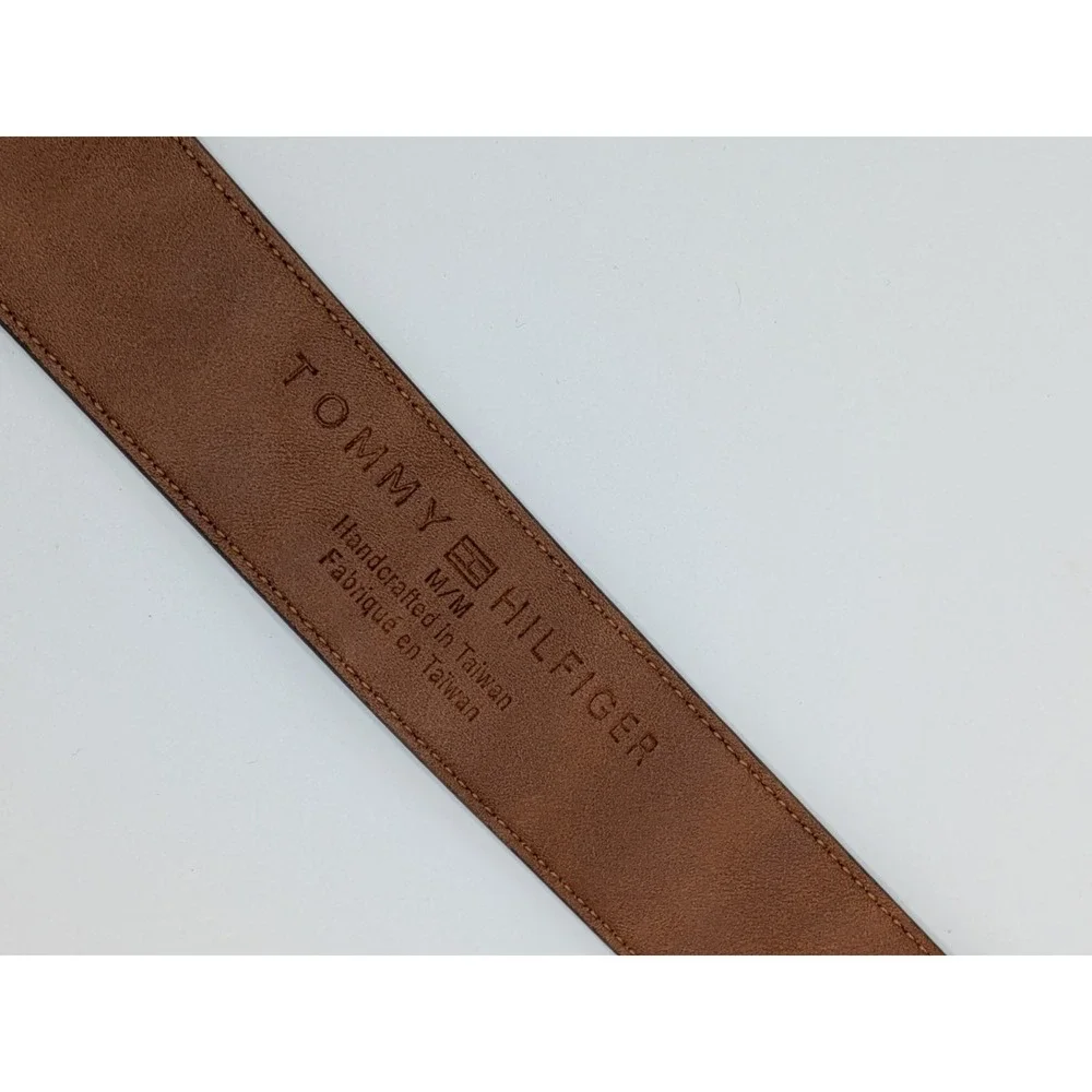 Tommy Hilfiger Blue Leather Belt Women's Size‎ Medium Dress Belt